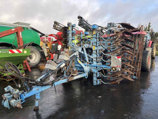 Sulky OPTILINE MP + Lemken RUBIN 9/400